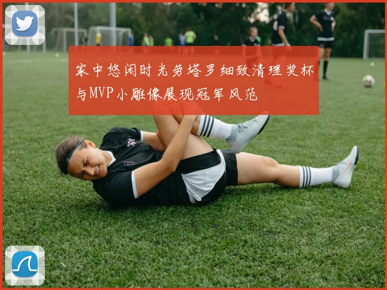 家中悠闲时光劳塔罗细致清理奖杯与MVP小雕像展现冠军风范